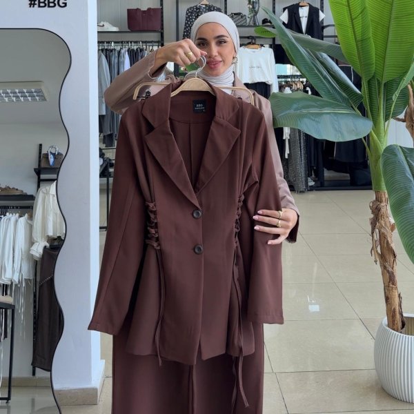corset blazer set sa